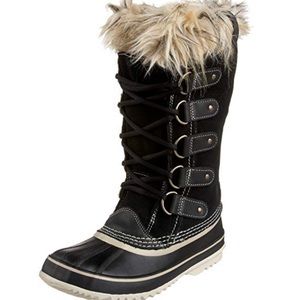 Sorel Joan of Arctic Black waterproof boots